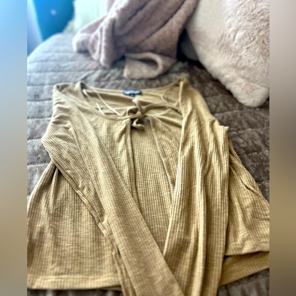 A cute little cover up had with a matching shirt but that is no longer available